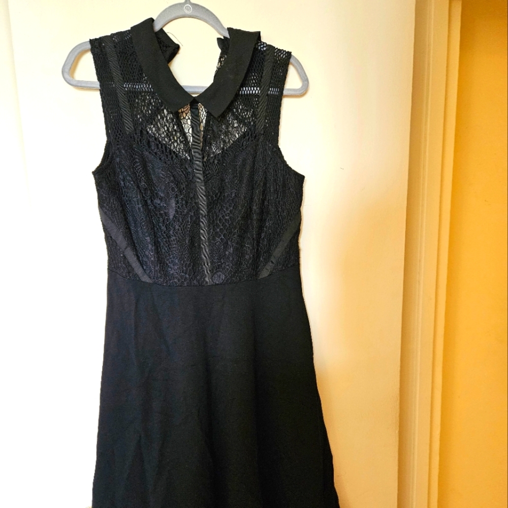 City Chic Lace Detail Dress